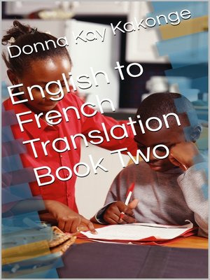 cover image of English to French Translation Book Two